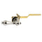 Kingston Brass Restoration Front Mount Toilet Tank Lever, Left/Right Installation, Polished Nickel (KTAL36)