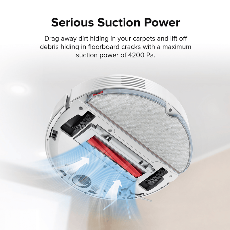 Roborock Q7 Max Robot Vacuum and Mop with 4200 Pa Suction Power with Auto-Empty Dock