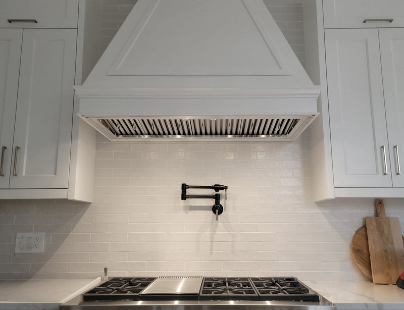 Victory Typhoon 48-Inch 1200 CFM Insert Range Hood in Stainless Steel (Typhoon-46)