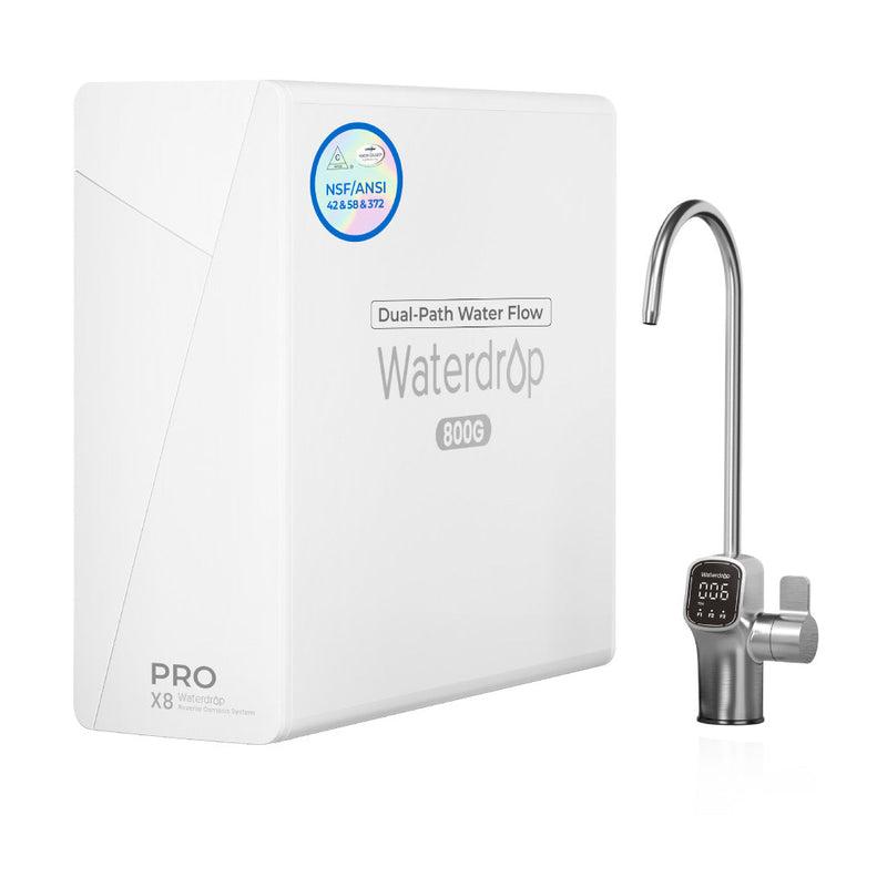Waterdrop X Series Dual Flow Reverse Osmosis System (WD-X8-PRO)