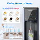 Waterdrop Countertop Reverse Osmosis System, NSF/ANSI 58 & 372 Certified, 7 Stage Filtration, Hot Cold Water Dispenser, RO System with 6 Temperature & 5 Volume Options, BPA Free (WD-A1)