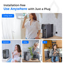 Waterdrop Countertop Reverse Osmosis System, NSF/ANSI 58 & 372 Certified, 7 Stage Filtration, Hot Cold Water Dispenser, RO System with 6 Temperature & 5 Volume Options, BPA Free (WD-A1)