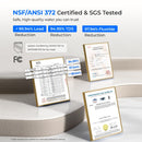 Waterdrop Instant Hot Water Reverse Osmosis System, 6-Stage RO Filtration with Smart Touch, Grey (WD-C1H-N)