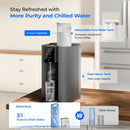 Waterdrop Instant Hot Water Reverse Osmosis System, 6-Stage RO Filtration with Smart Touch, Grey (WD-C1H-N)