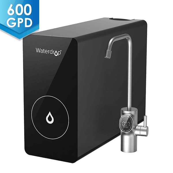 Waterdrop 600GPD Under Sink Reverse Osmosis System (WD-D6-B-FBM)