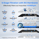 Waterdrop Filter, Replacement for WD-D6-B Tankless Reverse Osmosis System, 1-Year Lifetime, Reduce PFAS (WD-D6RF)