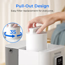 Waterdrop Countertop Reverse Osmosis Water Filter System, Instant Hot Water Dispensers, Portable No Installation, 4 Temperature Options, Reduce TDS, 5-Stage with UV (WD-K19-H)