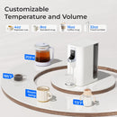 Waterdrop Countertop Reverse Osmosis Water Filter System, Instant Hot Water Dispensers, Portable No Installation, 4 Temperature Options, Reduce TDS, 5-Stage with UV (WD-K19-H)