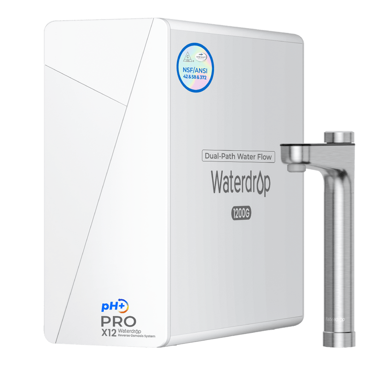 Waterdrop X Series Dual Flow Reverse Osmosis System (WD-X12-PRO)