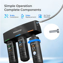 Waterdrop Layer Under Sink Water Filter System, Under Sink Water Filtration System, Reduces PFAS, PFOA/PFOS, Fluoride, Chlorine, Bad Taste & Odor, NSF/ANSI 42 Certified Element, USA Tech (WD-TSA-10)