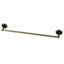 Kingston Brass Water Onyx 24" Single Towel Bar, Antique Brass (BA9111AB)