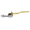 Kingston Brass Restoration Front Mount Toilet Tank Lever, Left/Right Installation, Polished Chrome (KTAL31)