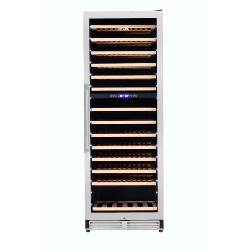 Vitara 24-Inch Dual Zone 154 Bottle Built in Wine Cooler (VBWC1541D)