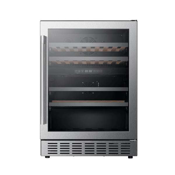 Vitara 24-Inch Dual Zone Wine Cooler in Stainless Steel (VBWC4401D)