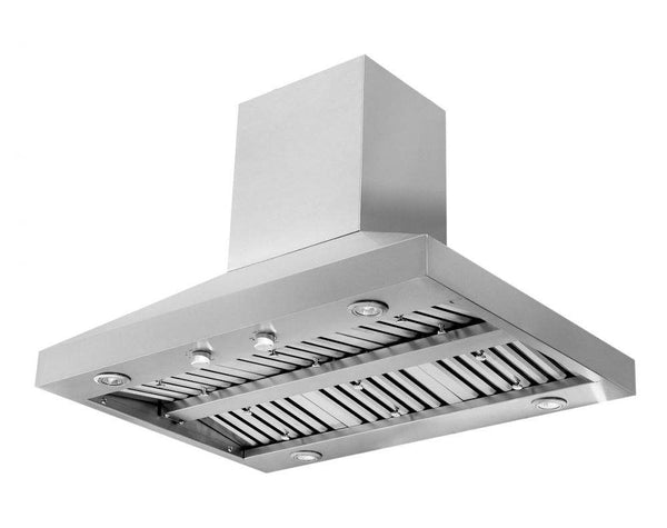 Victory Twister 42-Inch 750 CFM Island Range Hood in Stainless Steel (Twister-Island-42)