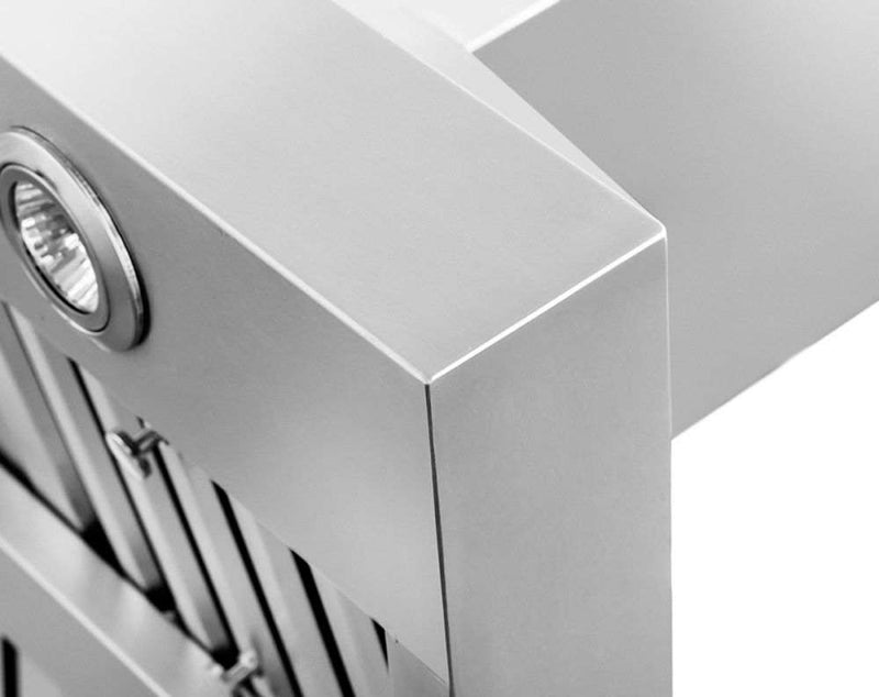 Victory Twister 42-Inch 750 CFM Island Range Hood in Stainless Steel (Twister-Island-42)