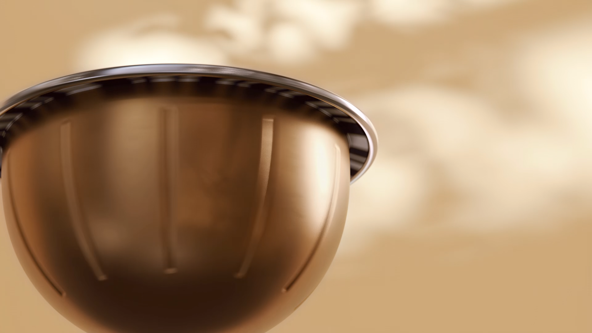 Close-up of stainless-steel interior cup for brewing