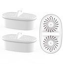 Waterdrop NSF Certified Replacement Filters for All Waterdrop Pitcher and Dispenser Filtration System, Reduces PFAS, PFOA/PFOS, Last Up to 200 Gallons (WD-PF-01A-3Plus)