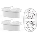 Waterdrop NSF Certified Replacement Filters for All Waterdrop Pitcher and Dispenser Filtration System, Reduces PFAS, PFOA/PFOS, Last Up to 200 Gallons (WD-PF-01A-3Plus)