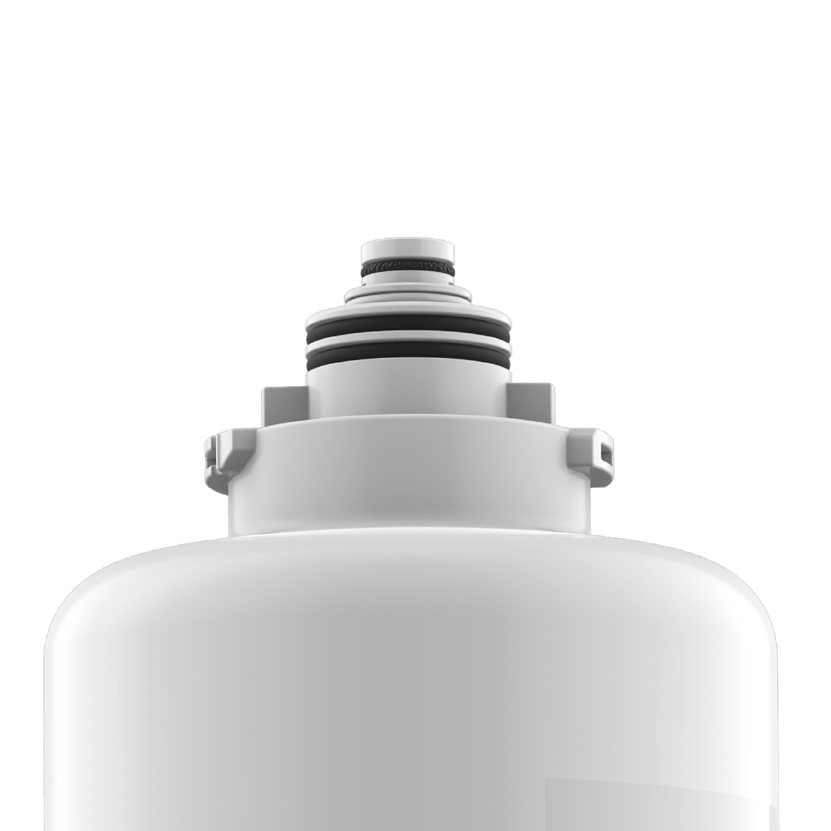 Waterdrop KJF replacement filter cartridge top with threaded inlet and side tabs
