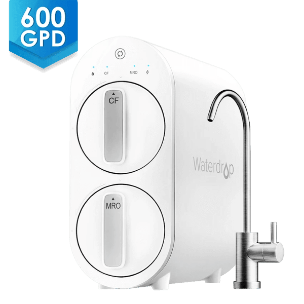 Waterdrop Reverse Osmosis Water Filtration System for Home (WD-G2P600-W)