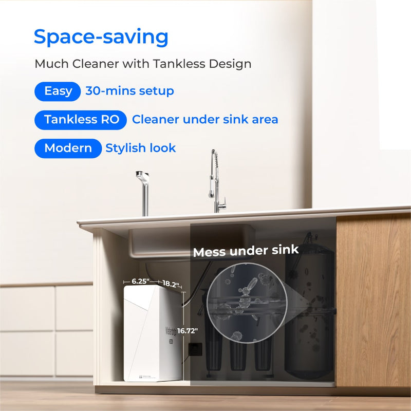 Waterdrop X Series Dual Flow Reverse Osmosis System (WD-X12-PRO)