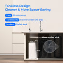 Waterdrop Reverse Osmosis Water Filter System with WD-XT Mini Tank, NSF/ANSI 42&58&372 Certified, 800 GPD Tankless Reverse Osmosis System (WD-X8-PRO)