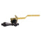Kingston Brass Restoration Front Mount Toilet Tank Lever, Left/Right Installation, Oil Rubbed Bronze (KTAL35)
