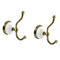 Kingston Brass Victorian 2-Piece Robe Hook, Antique Brass (BAK1117AB)