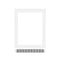 ZLINE 24-Inch Touchstone Undercounter Refrigeration Door in White Matte (RPO-WM-24)