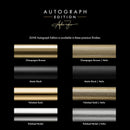 ZLINE Autograph Edition 24-Inch Touchstone Refrigerator Drawer in DuraSnow Stainless Steel and Gold Handles (RDSOZ-SN-24-G)