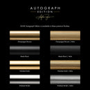 Autograph Edition handle finish options graphic with matte black and champagne bronze