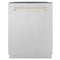 ZLINE Autograph Edition 24-Inch 3rd Rack Top Touch Control  Dishwasher in Stainless Steel with Gold Handle, 45 dBa (DWMTZ-304-24-G)