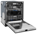 ZLINE 3-Piece Appliance Package - 48-Inch Gas Range, Refrigerator, and Dishwasher in Black Stainless Steel