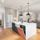 ZLINE 24-Inch Monument Series 3rd Rack Top Touch Control Dishwasher in Copper with Stainless Steel Tub, 45dBa (DWMT-C-24)