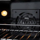 ZLINE 4-Piece Appliance Package - 30-Inch Paramount Dual Fuel Range, Wall Mount Range Hood, 36-Inch French Door Refrigerator, Dishwasher, in Black Stainless Steel with Champagne Bronze Accents