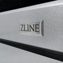 ZLINE Autograph Edition 36-Inch 5.2 cu. ft. Paramount Dual Fuel Range with 6 Burner Gas Cooktop and Electric Convection Oven in Satin Stainless Steel with Champagne Bronze Accents (SDRSZ-36-CB)
