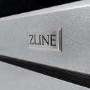 ZLINE Autograph Edition 36-Inch 5.2 cu. ft. Paramount Dual Fuel Range with 6 Burner Gas Cooktop and Electric Convection Oven in Satin Stainless Steel with Polished Gold Accents (SDRSZ-36-G)