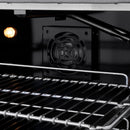 ZLINE Autograph Edition 2-Piece Appliance Package - 30-Inch Gas Range & Wall Mounted Range Hood in Stainless Steel and White Door with Gold Trim (2AKP-SGRWMRH30-G)