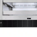 ZLINE Autograph Edition 24-Inch Touchstone 151 Can Beverage Fridge with Black Stainless Steel Glass Door and Polished Gold Handle (RBSOZ-BS-24-G)