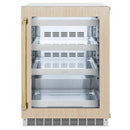 ZLINE 24-Inch Touchstone 151 Can Indoor/Outdoor Beverage Fridge with Panel Ready Glass Door (RBSPO-24)