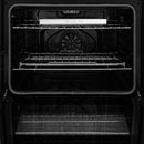 ZLINE Autograph 30-Inch True Convection Double Wall Oven in Satin Steel with Nickel Helix Handles (WADSZ-30-KPN)