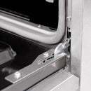 ZLINE Autograph Edition 36-Inch Select Series Dual Fuel Range with 6 Gas Burner Cooktop and 5.2 Cu. Ft. Electric Convection Oven in Satin Stainless Steel with Polished Gold Accents (HDRSZ-36-G)