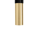 ZLINE Autograph Edition Sierra Pull Down Spring Single Handle Kitchen Faucet in Matte Black and Champagne Bronze (SRA-KF-ZMBCB)