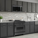 ZLINE Over The Range Microwave Oven In Black Stainless Steel (MWO-OTR-30-BS)