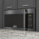 ZLINE Over The Range Microwave Oven In Black Stainless Steel With Traditional Handle (MWO-OTR-H-30-BS)