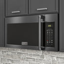 ZLINE 2-Piece Appliance Package - 30-Inch Dual Fuel Range & Over-the-Range Microwave in Black Stainless Steel