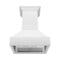 ZLINE 36-Inch Wooden Wall Mount Range Hood in Rustic Bright White Finish (355WW-36)