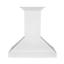 ZLINE 30-Inch Wooden Wall Mount Range Hood with 400 CFM Motor in Smooth Bright White Finish (KBWW-30)