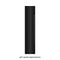 ZLINE 18-Inch 8.6 Cu. Ft. Left Hinge Column Freezer in Black Stainless Steel with Graphite Gray Interior (RCFVL-BS-18)